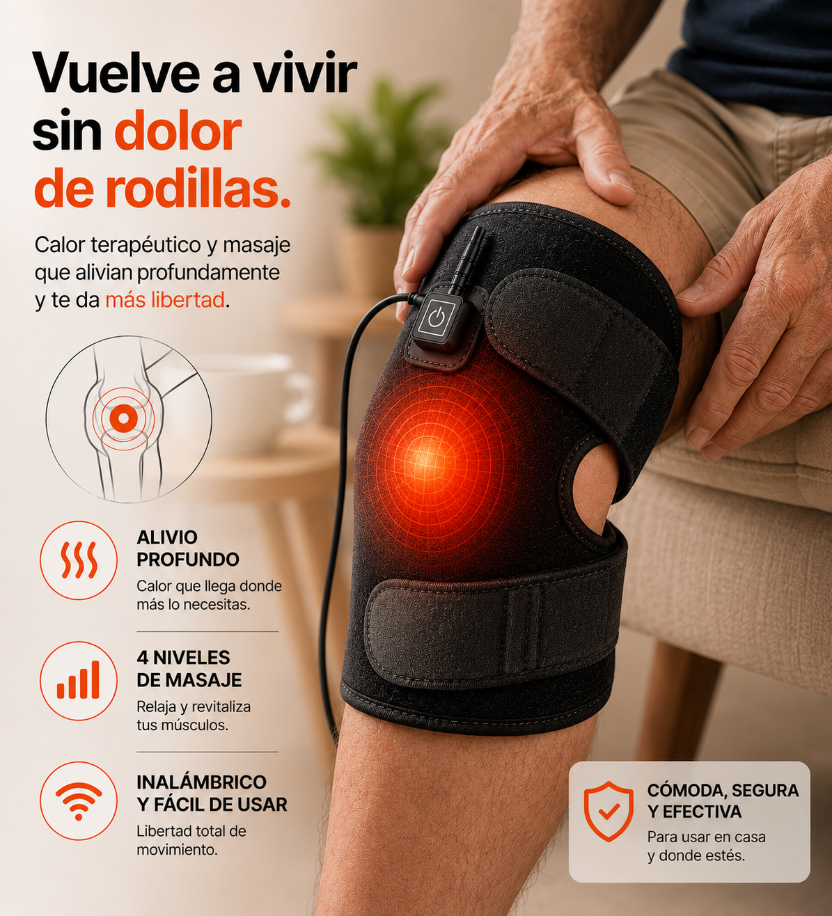 Vuelve a caminar sin dolor ni rigidez desde la comodidad de tu casa