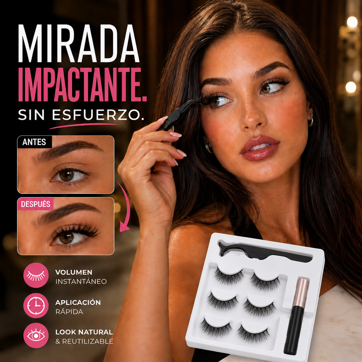 Consigue una mirada irresistible en segundos
